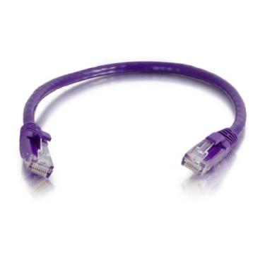 Imagem de C2G Cabo 00463 Cat5e – Cabo de rede Ethernet não blindado Snagless, roxo (0,91 metros)