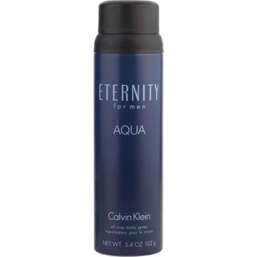 Imagem de Água De Cheiro Masculina Calvin Klein Eternity Aqua Spray Corporal 152 Ml