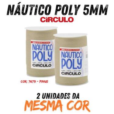 Imagem de Fio náutico poly 5mm 500g kit com 2 un - CIRCULO, 7673 - PINUS