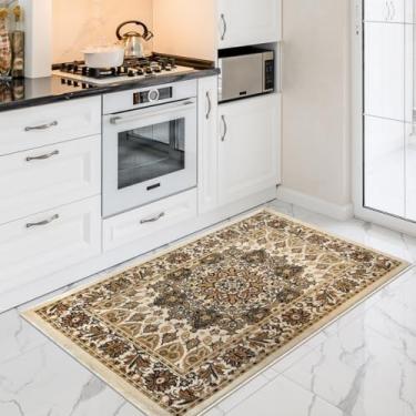 Imagem de 1 Tapete Cozinha Absorve 1 Milhão de pontos 60x90 Mon Vr (M3Mon BEGE Egípcio Alto Padrão - 1 milhão de pontos Alto Padrão)