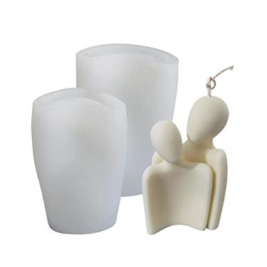 Imagem de ZJchao Molde de Silicone 3D para Velas Perfumadas DIY Moldes de Sabão Com Cera Com Grau de Alimento Gel de Sílica Flexível para Artesanato de Decoração para Casa (F1)