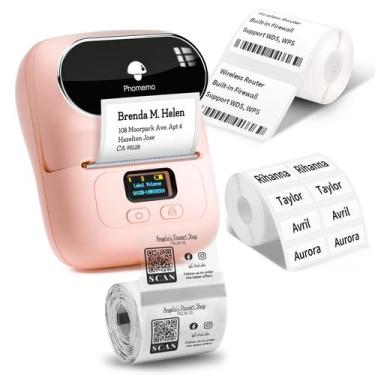 Imagem de Impressora de etiquetas Phomemo M110 Bluetooth Portátil Sem Tinta