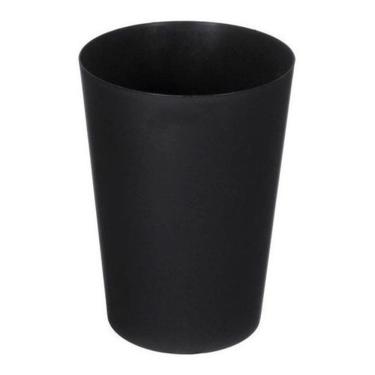 Imagem de Cesto Lixeira Plástico Sem Tampa 22L Jsn Preto