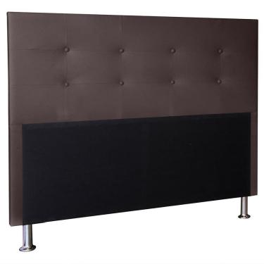 Imagem de Cabeceira Berlim 1,60 Cm Para Cama Box Queen Corino Marrom