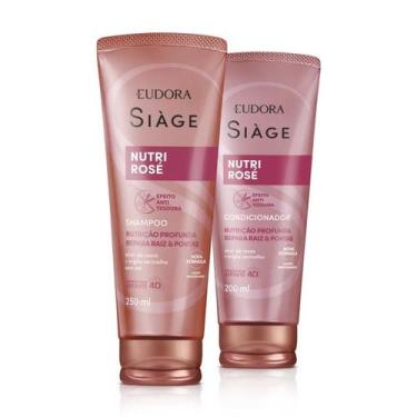 Imagem de Eudora kit siage nutri rose 4d shampoo + condicionador
