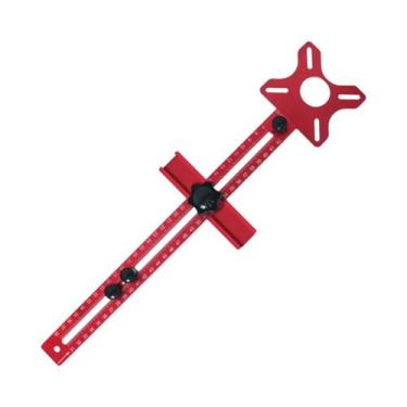 Imagem de Gabarito de Roteador de Alumínio 3 em 1 - Extensível (9-61cm) para Cor