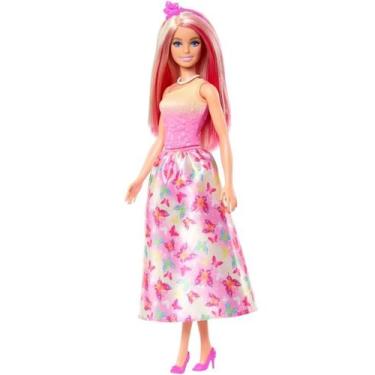 Imagem de Barbie Boneca Donzela Vestido Dos Sonhos - Original Mattel, Rosa