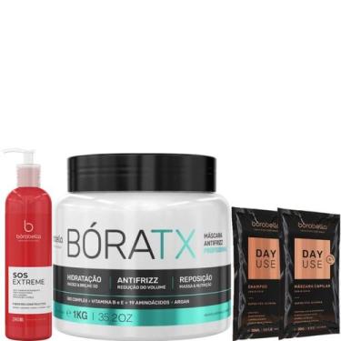Imagem de Borabella Máscara Bóratx 1kg + SOS Extreme 240ml