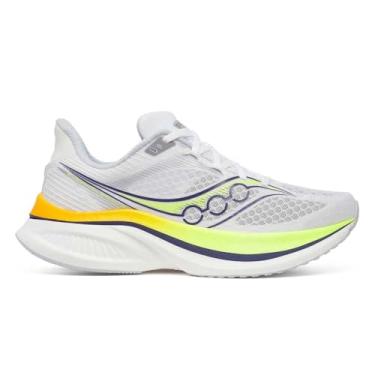 Imagem de Saucony Tênis masculino Endorphin Speed 5, 243 Citron branco, 40