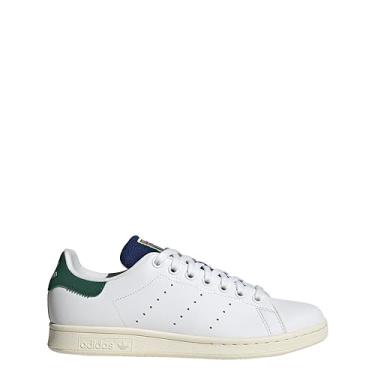Imagem de adidas Tênis feminino Stan Smith, Calçado branco/cor do fornecedor/azul vitória, 37