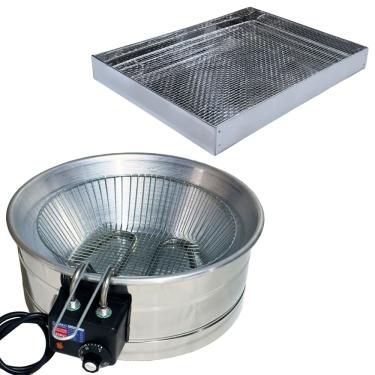 Imagem de Fritadeira Elétrica Industrial Tacho 10L Com Escorredor G 220V