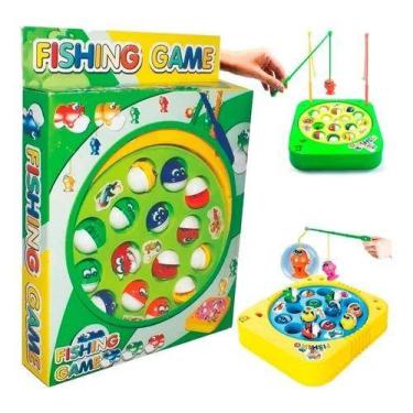 Imagem de Pescaria Pega Peixe Pesca Maluca Jogo Infantil cores sortidas - Toy Ki