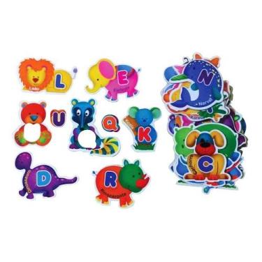 Imagem de Brinquedos Educativos - Jogo Alfabeto Divertido 52 Peças - Sonho de Cr