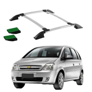 Imagem de Rack de Teto Meriva 2003 a 2012 Prata Colado - Track