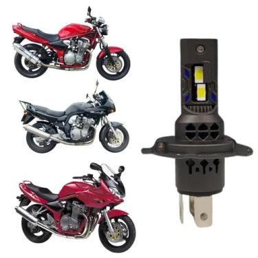 Imagem de Lâmpada UltraLed PK20 Nano Headlight Farol Alto e Baixo Moto Suzuki H4
