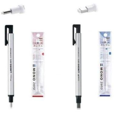 Imagem de Tombow Mono Zero Pen-style Eraser Refill Round Tip + Square Tip + 4 Refil... New