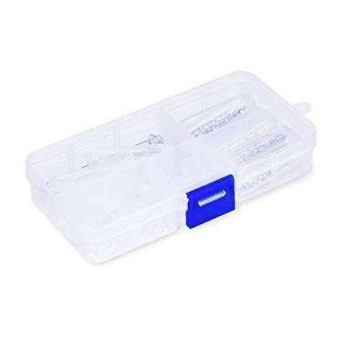 Imagem de Acessório de reparo de óculos, vem com uma caixa, ferramenta de reparo de óculos, para loja doméstica