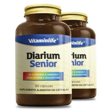 Imagem de Kit 2 Diarium Senior Vitaminlife 60 Cápsulas