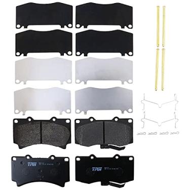 Imagem de TRW Pro TRM1119 Conjunto de pastilhas de freio a disco para Hummer H3 2006-2010, frente e outras aplicações