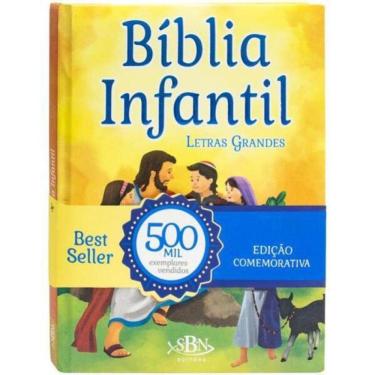 Imagem de Bíblia Infantil (Letras Grandes) (Edição Comemorativa)