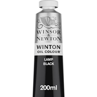 Imagem de Winsor & Newton Winton Tinta a Óleo, Preto (Lamp Black), 200 ml