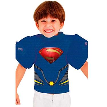 Imagem de Fantasia Com Proteção UV Infantil e Boia do Super Homem/Superman M 5-8