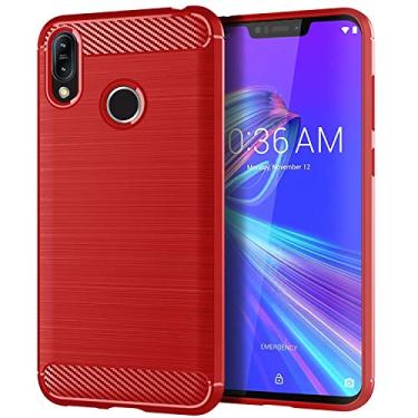 Imagem de Capa para ASUS Zenfone Max M2, com sensação suave, proteção total, anti-arranhões e impressões digitais + capa de celular resistente a arranhões para ASUS Zenfone Max M2