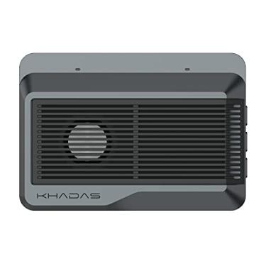 Imagem de Khadas Mini ARM PC computador de placa única RK3588S SoC CPU de 8 núcleos e GPU de 4 núcleos, 6 tops NPU, computador de mesa compacto portátil pequeno 16GB RAM 8K HD Display e decodificador, 4K UI e