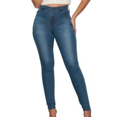 Imagem de Calça Jeans SK Jeans com Detalhes Clara Moda Feminina-Feminino