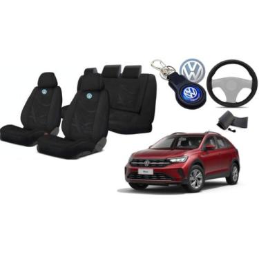 Imagem de Capas de Tecido de Alta Qualidade para Bancos VW Nivus 2019-2023 - Aer