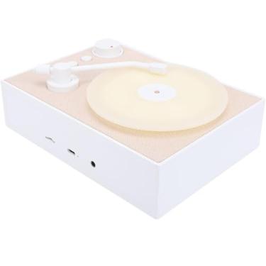 Imagem de Caixa de Som Sem Fio com Difusor em Formato de Toca-Discos, 5W