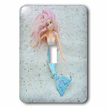 Imagem de 3dRose Lsp_50949_1 Interruptor de brinquedo sereia na praia