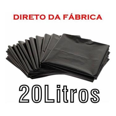 Imagem de Atacado 500 Unidades Saco De Lixo 20 Litros Resistente - HIGIPACK, Pre