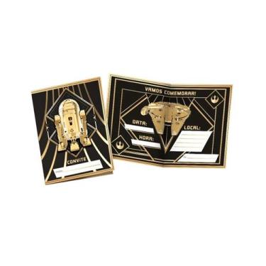 Imagem de Convite - Star Wars - 8 unidades - Regina - Rizzo