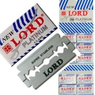 Imagem de Lamina Lord Platinum Branca C/50 un Para Navalherte