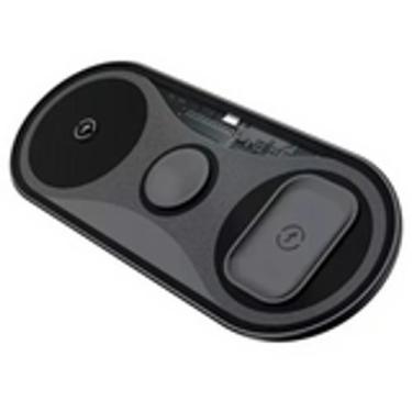 Imagem de Estação De Carregamento Por Indução 3 Em 1 Celular Fone Smart - fam