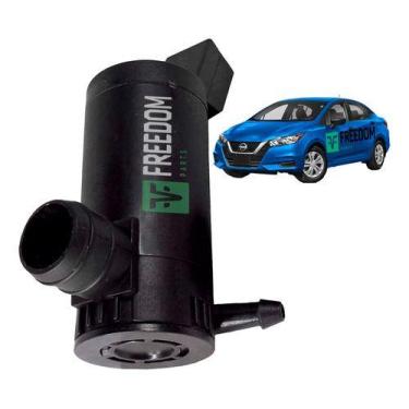 Imagem de Bomba esguicho água parabrisa nissan versa 2011 á 2022 12v 1 saída - F