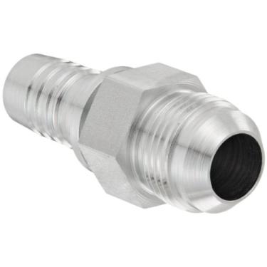 Imagem de Aeroquip Mangueira de crimpagem global de aço carbono 1SA12MJ12 JIC 37 graus macho rígido, reto, ID de mangueira de 3/10.2 cm, tamanho do tubo de 3/10.2 cm