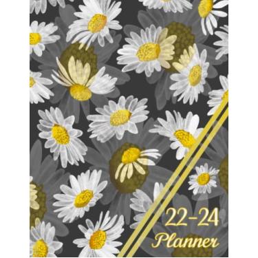 Imagem de 22-24 Planner: Three Year 2022 - 2024 Monthly Planner, Calendar With Federal Holidays / Year At a Glance / January 2022 To December 2024 / Schedule ... / Contacts List /To-do List / Vision Board