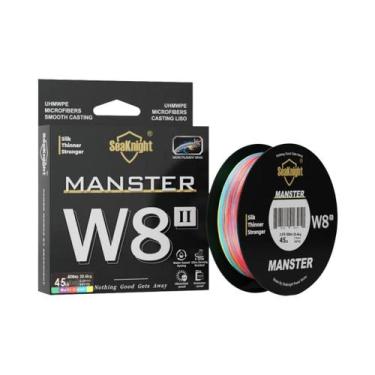 Imagem de Linha de Pesca Trançada Seaknight W8 II Series - 8 Fios, Alta Resistên