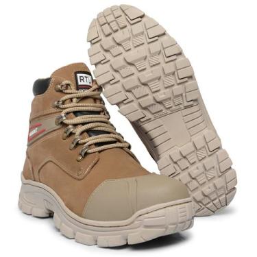 Imagem de Bota Coturno Adventure Palmilha De Gel Anti Impacto  EM COURO LEGITIMO