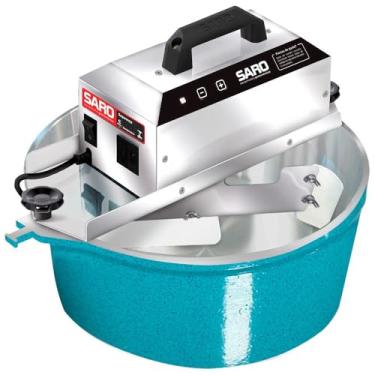 Imagem de SARO Panela Mexedora de Salgados e Doces Automática Elétrica 10 Litros PA10 Bivolt (Azul)