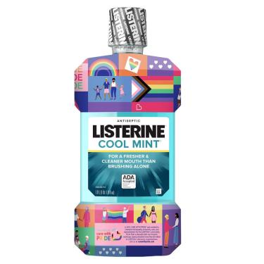 Imagem de Enxaguante bucal Listerine Cool Mint Antisséptico 1L - Mata 99% dos germes