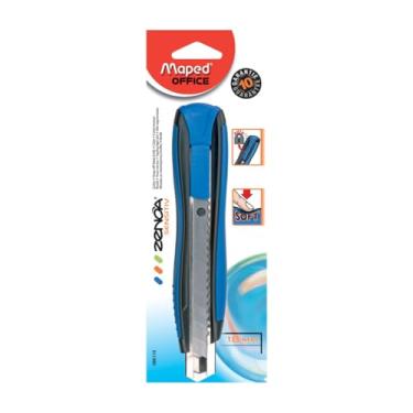 Imagem de Estilete 18mm, Maped, Zenoa Metal, 86110, Cinza
