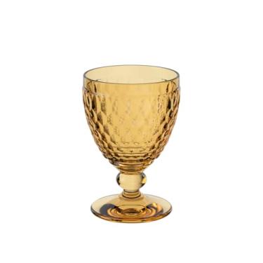 Imagem de Villeroy & Boch - Copo de vinho tinto Boston Saffron, 200 ml, vidro de cristal para vinho tinto, seguro para lava-louças, amarelo