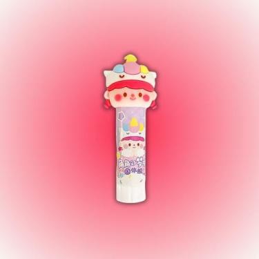 Imagem de Cola Bastão Branca Escolar 8g Menina Unicórnio Unidade  Kwaii  Anime  