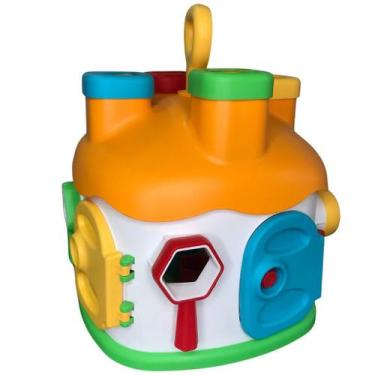 Imagem de Casinha Educativa Mundo Mágico Brinquedo Didático Homeplay Classificaç