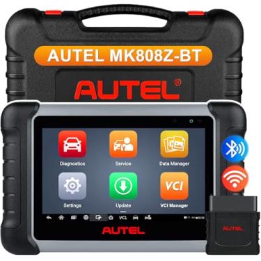 Imagem de Autel Scanner MaxiCOM MK808Z-BT – igual ao MK808BT Pro, ferramenta de digitalização de controle bidirecional Android 11, 2024 atualizado de MK808BT/MK808/MK808S/MX808, diagnóstico completo, compatível