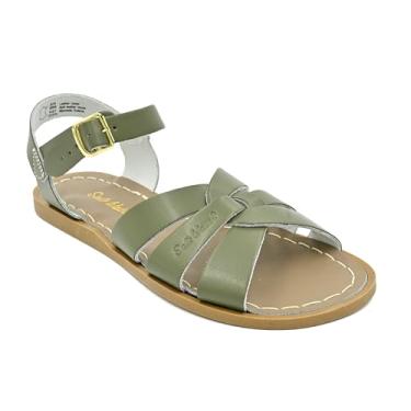 Imagem de Salt Water Sandals by Hoy Shoe The Original Sandal, Oliva, 5 Big Kid