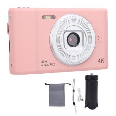 Imagem de Câmera digital 4K 50MP com câmera compacta de 8x Zoom Anti Shake Built In Compact para fotografia e gravação de vídeo perfeita para selfies de viagem e momentos diários Design (64 GB)